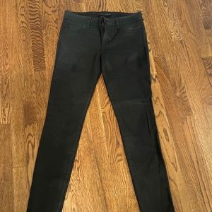 Waxed Black Jean